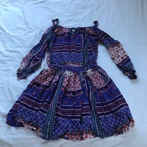 American Eagle Patterned Mini Dress